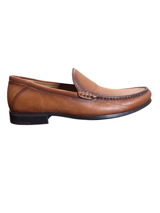 Johnston & Murphy Other - Johnston & Murphy Mens Size 11 Loafer Sheepskin Leather Brown